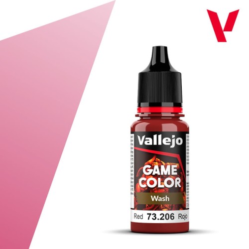 Vallejo Game Color: Wash - Red 73.206 18ml