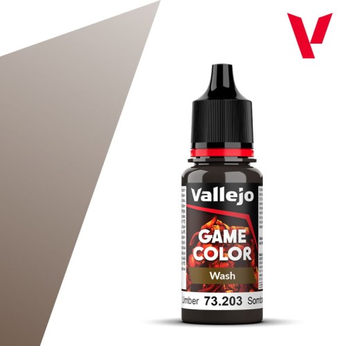 Vallejo Game Color: Wash - Umber 73.203 18ml