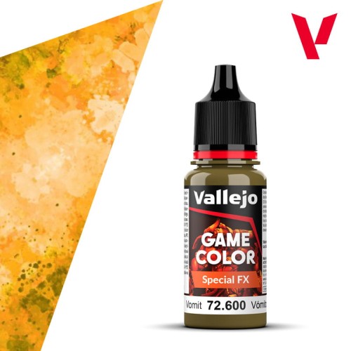 Vallejo Game Color:  Special FX - Vomit 72.600 18ml