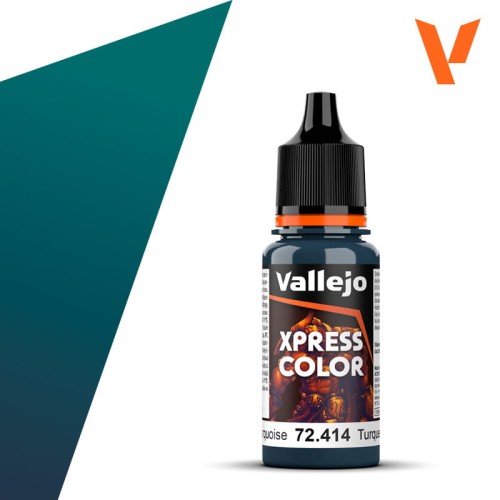 Vallejo Xpress Color: Caribbean Turquoise 72.414 18ml