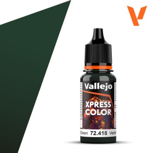 Vallejo Xpress Color: Lizard Green 72.418 18ml