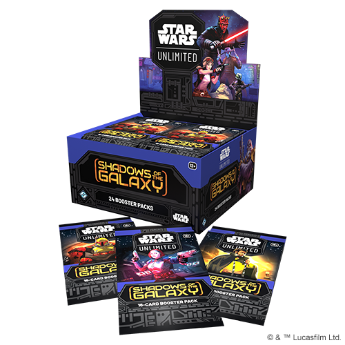 Star Wars Unlimited Shadows of the Galaxy Booster Box
