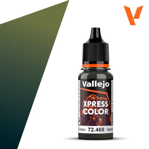 Vallejo Xpress Color: Commando Green 72.468 18ml