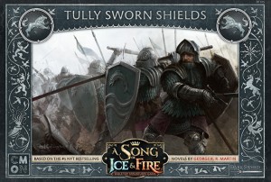 A Song of Ice & Fire: Stark Wierne Tarcze Tullych (Tully Sworn Shields) PL