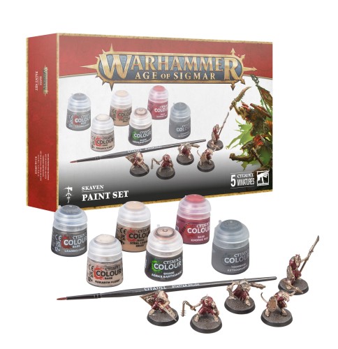 Age of Sigmar: Skaven Paint Set (2024)