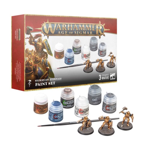 Age of Sigmar: Stormact Eternals Paint Set (2024)