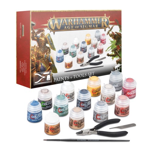 Age of Sigmar: Paints + Tools Set (2024)