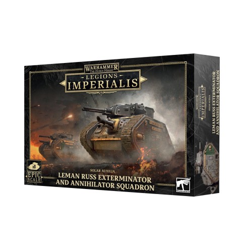 Legion Imperialis:  Leman Russ Exterminator & Annihilator Squadron