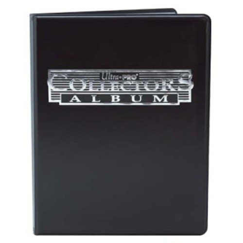 4-Pocket Black Collectors Album