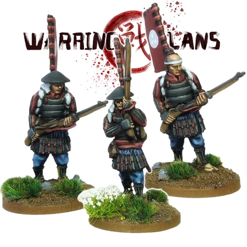 Warring Clans: Ashigaru with Teppo (musket) 2