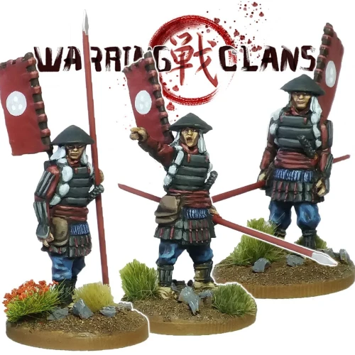 Warring Clans: Ashigaru with Yari (spear) 3
