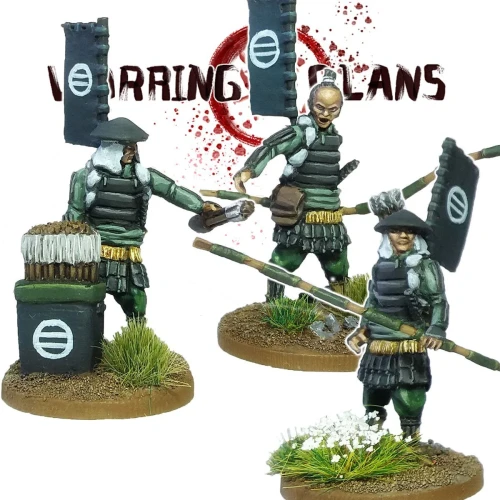 Warring Clans: Ashigaru with Yumi (bow) 3