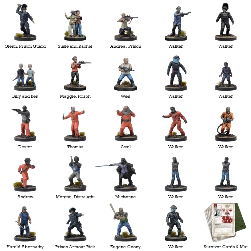 The Walking Dead:  All Out War Safety Behind Bars Collection