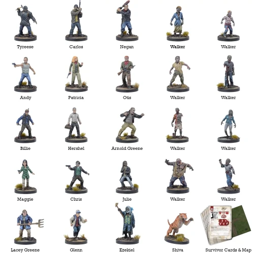 The Walking Dead:  All Out War Miles Behind Us Collection