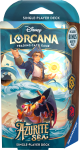 Disney Lorcana TCG: Azurite Sea - Jim Hawkins  & Tygrysek (Amber & Ruby) Starter Deck