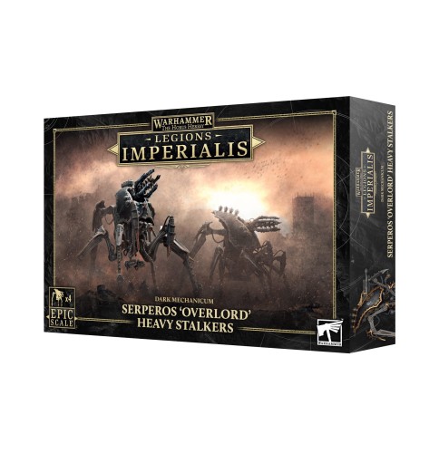 Legions Imperialis:  Dark Mechanicum Serperos 'Overlord' Heavy Stalkers