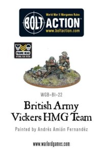 Bolt Action: British Army Vickers MMG Team