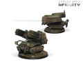 Infinity: Traktor Muls. Regiment of Artillery and Support