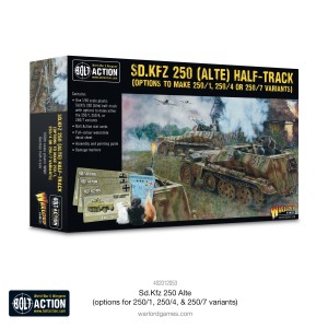 Bolt Action: Sd.Kfz 250 Alte (Options for 250/1, 250/4 & 250/7)