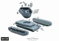 Bolt Action: Flakpanzer IV Wirbelwind (resin)