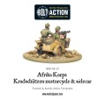Afrika Korps Kradschutzen Motor & Sidecar