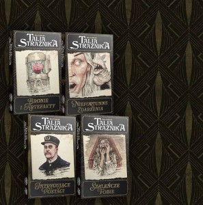 Zew Cthulhu 7 ed. - Zestaw 4 Talie Strażnika