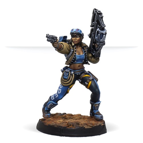 Inifinity: Dr. Priya Harper, Archeo-Raider (Plasma Carbine)
