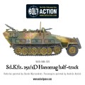 Bolt Action: Sd.Kfz 251/1 ausf D Hanomag