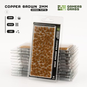 Gamers Grass: Copper Brown Tuft (2mm)