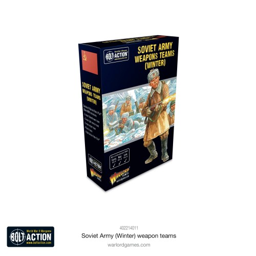 Bolt Acion: Soviet Army (Winter) Weapons Teams