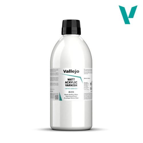 Vallejo Matt Acrylic Varnish 500ml - 28.518