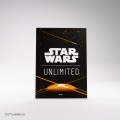 Gamegenic: Star Wars Unlimited Card Game - Art Sleeves - Card Back Orange