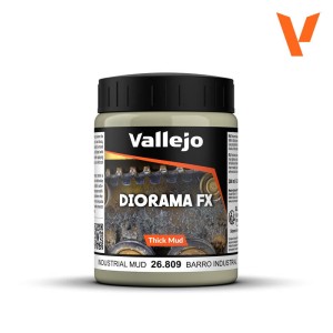 Vallejo Diorama FX - Industrial Thick Mud 26.809 200ml.