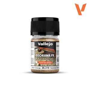 Vallejo Diorama FX - Warm Orange 0.1-0.6 mm 26.319
