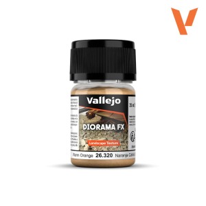 Vallejo Diorama FX - Warm Orange 0.1-1 mm 26.320