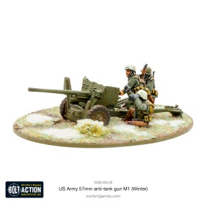 Bolt Action: US Army 57mm Anti-Tank Gun M1 (Winter)