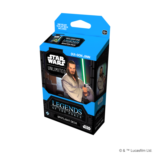 Star Wars Unlimited: Legends of the Force - Spotlight Deck - Qui-Gon Jinn