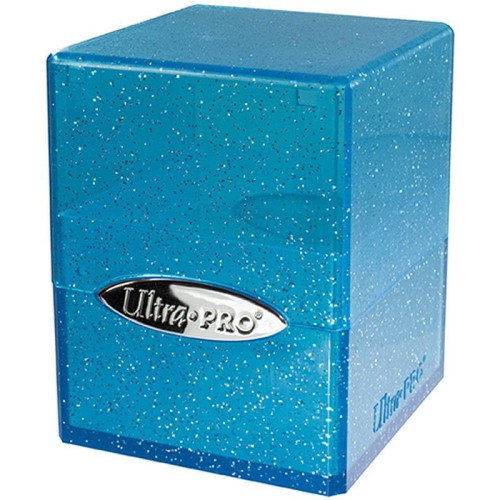 Pudełko Satin Cube Glitter Blue