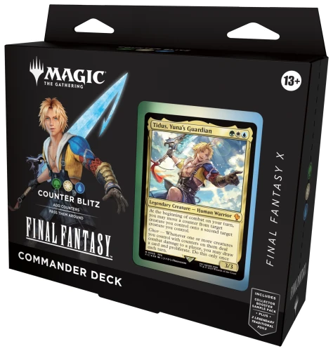 Magic the Gathering: Final Fantasy Commander Deck Counter Blitz