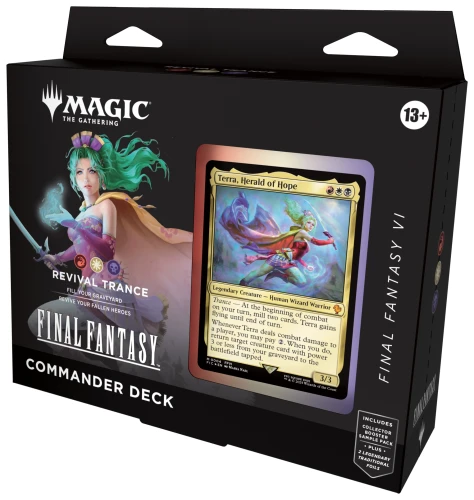 Magic the Gathering: Final Fantasy Commander Deck Revival Trance