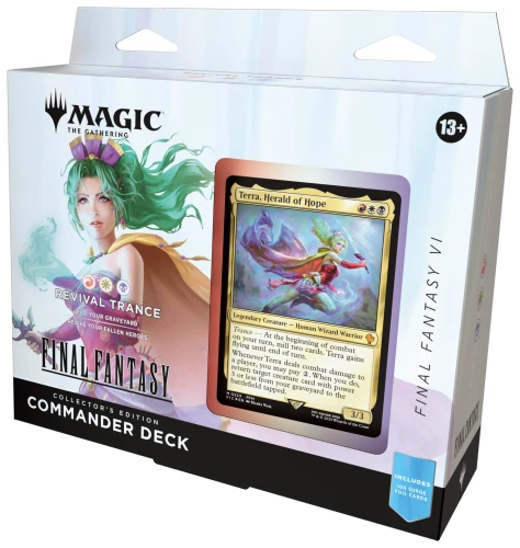 Magic the Gathering: Final Fantasy Collector Commander Deck Revival Trance