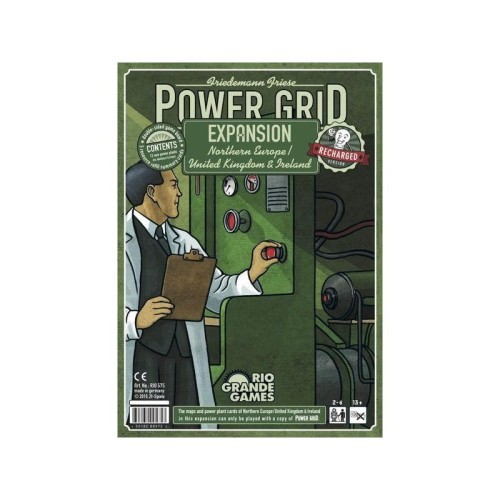 Power Grid: Northern Europe/UK & Ireland (Recharged) - EN (Wysokie Napięcie - dodatek)