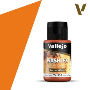 Vallejo Model Wash - Light Rust 76.505 35ml.  