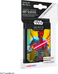 Gamegenic: Star Wars Unlimited - Art Sleeves - Darth Maul