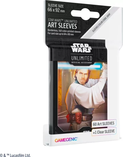 Gamegenic: Star Wars Unlimited - Art Sleeves - Obi-Wan Kenobi