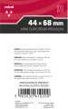 Koszulki na karty Rebel: Ara Premium- Mini European (44x68mm), 100 sztuk
