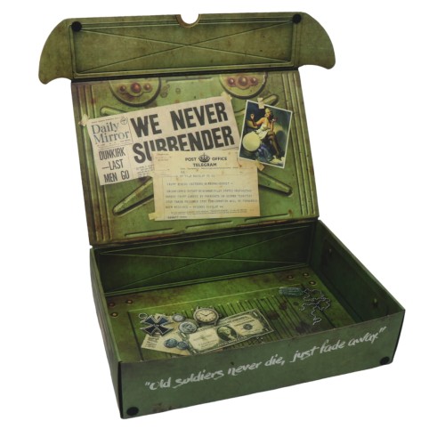 Pudełko magnetyczne do Bolt Action z dwoma płytkami