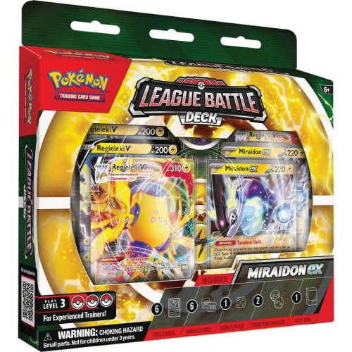 Pokemon TCG: League Battle Deck Miraidon EX and Regieleki VMAX