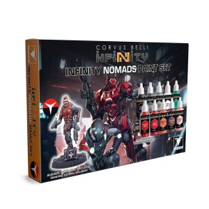 Infinity: Nomads Paint Set + Alguacil Paramedic Exclusive