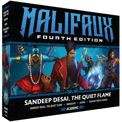 Malifaux: Sandeep Desai, The Quiet Flame (4ed)